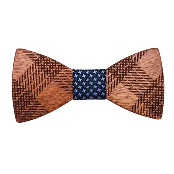 

Handmade Wooden Bow Tie 2019 Men's Unisex Suit Shirt Business Wedding Party High-grade Fashion Classic Trendy Adult Wood Bowtie