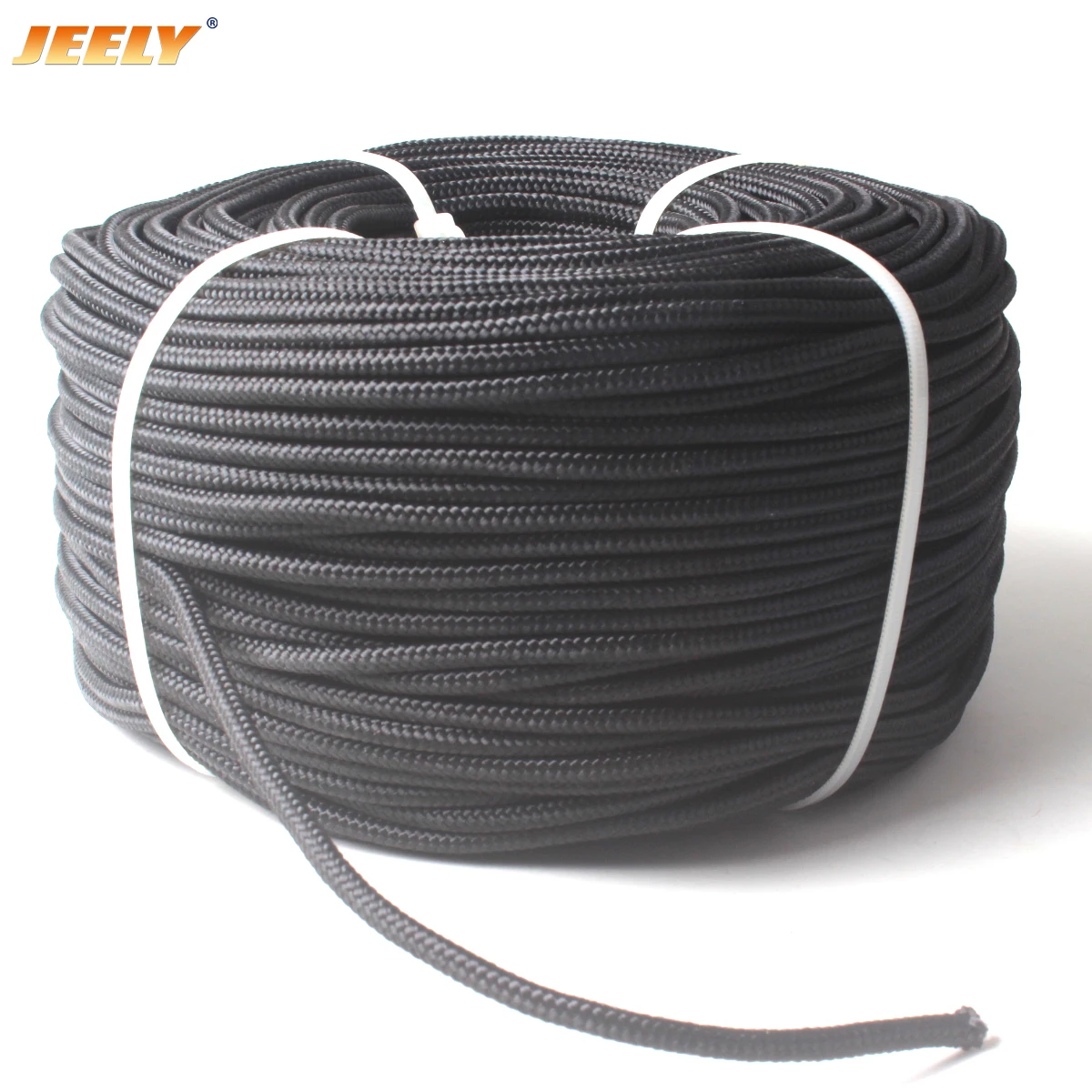 5mm 50m UHMWPE Core with Polyester Jacket Sailboat Winch Tow Rope ...