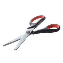 1 шт. ножницы из нержавеющей стали для портновского шитья ножницы для резки ткани 22,5 см для портновских ножниц край зигзаг