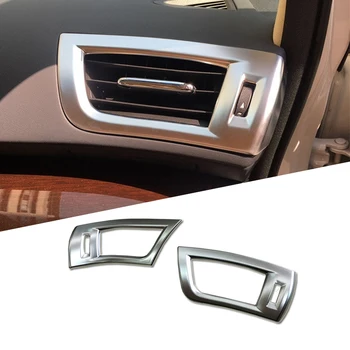 

Front Dash Side Air Conditioning Vent Outlet Frame Cover Trim Interior Accessories For Toyota Alphard Vellfire AH30 2016-2019