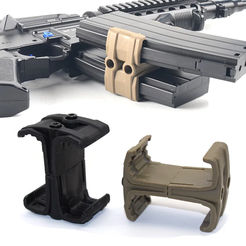 Rifle Gun Dual Magazine Coupler Link Polyester Clip for AR15 M4 MAG59