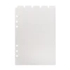 Sharkbang New Arrival  A5 A6 6 Holes Transparent Notebook Spiral Binder Index Separator Page Dividers 6 Pages Top Sseparator 2