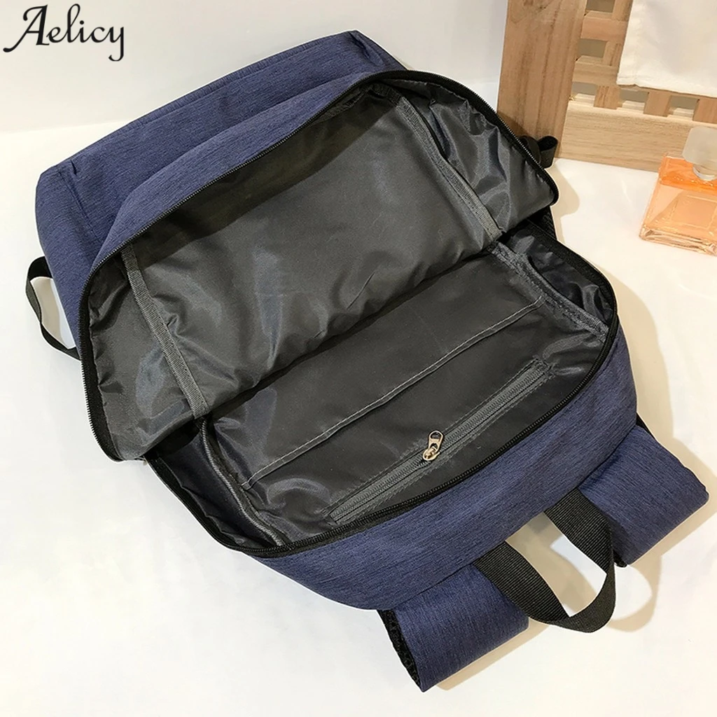 Aelicy Модный женский Многофункциональный нейлоновый женский модный женский рюкзак для студентов, Одноцветный рюкзак