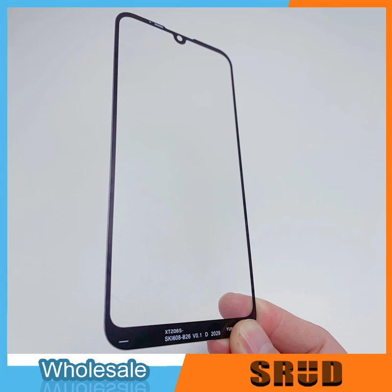 10pcs Front Outer Glass For Motorola E6i E6s E6 Plus E6 Play E7 Power Plus E 2020 Outer Glass Lens With OCA Laminated