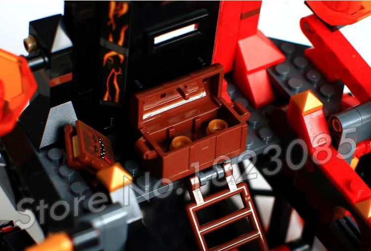 675 шт Новые Рыцари Jestro's Evil Mobile Chariot The War Wagon 10489 фигурки строительные блоки
