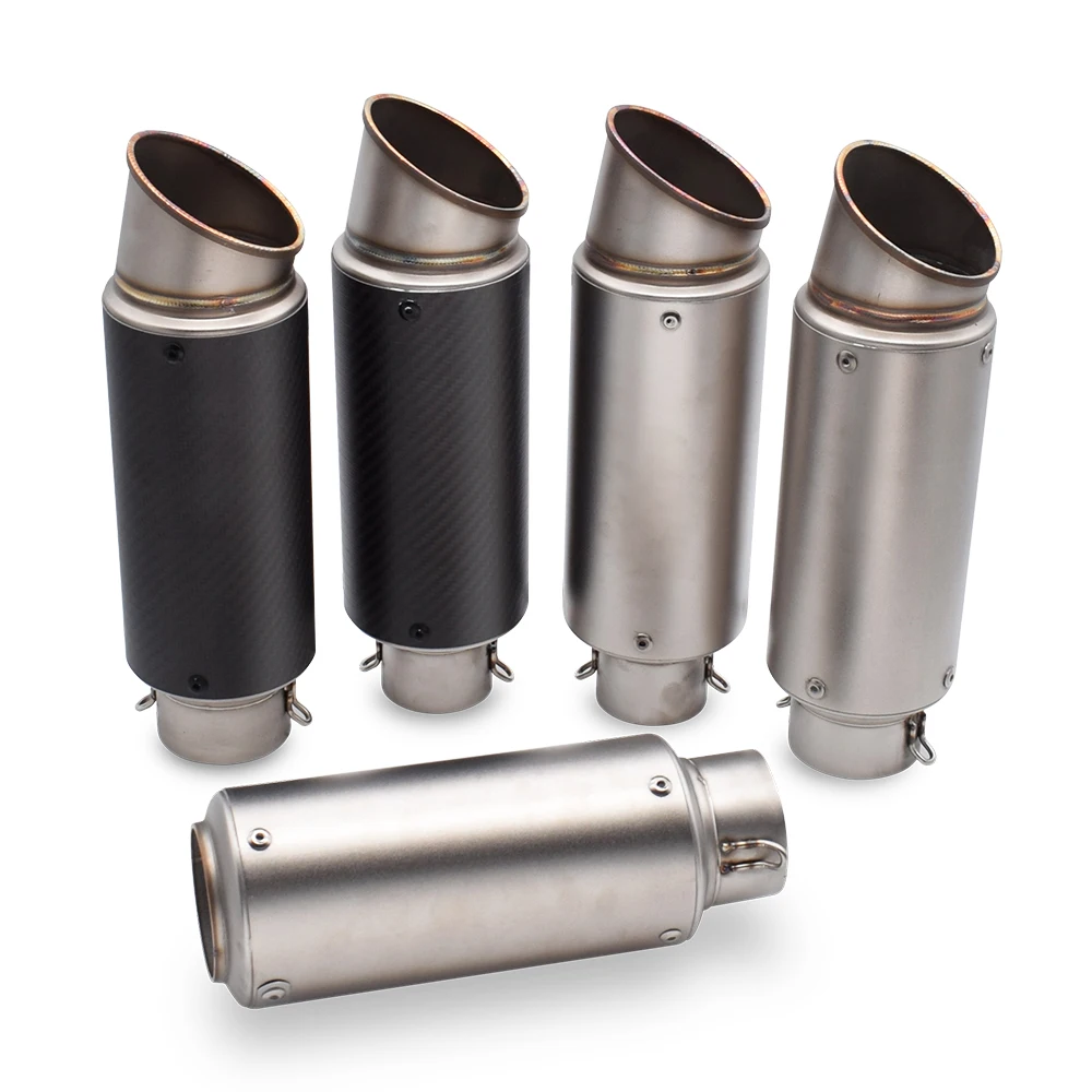 

For Suzuki GS550M GSX1100F GSX600 600 750 Katana DL650 Universal 51mm 61mm modified motorcycle exhaust pipe with DB Killer