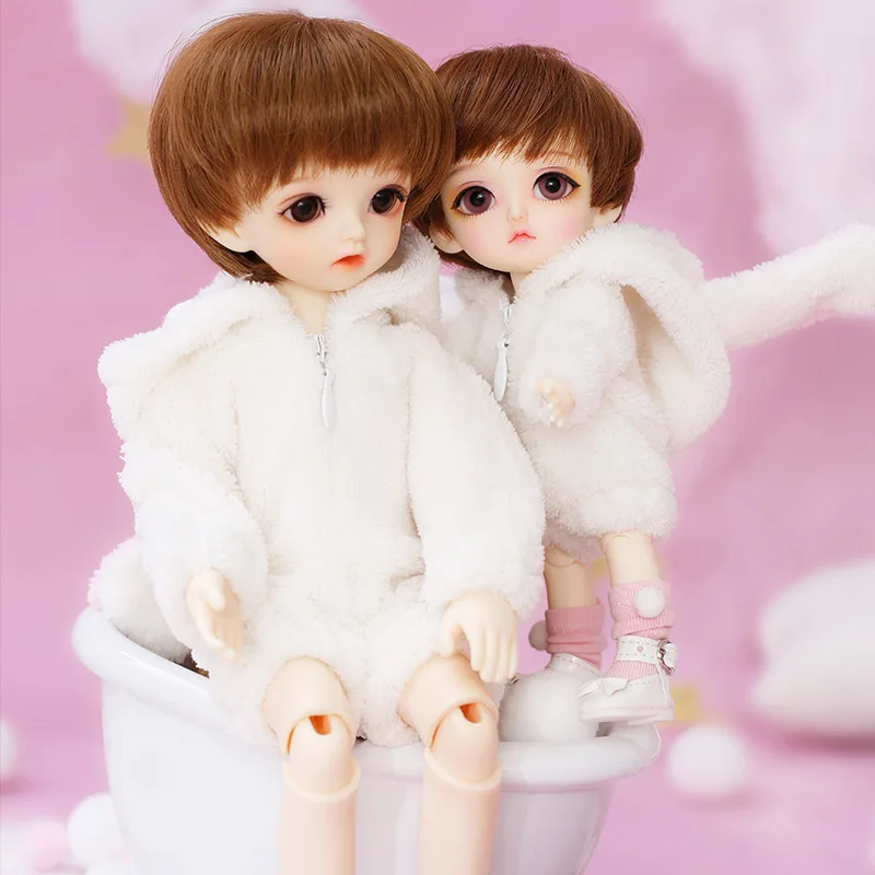 

1/8 Lati pero BJD YoSD SD Resin Body Fullset Model Baby Girls Boys