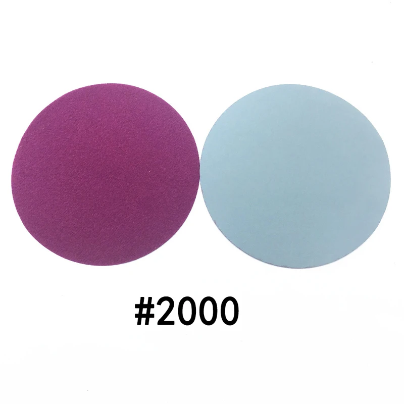20 шт 75 мм 800/1500/2000/3000 зернистость сухой воды шлифовальные диски лист наждачной бумаги водонепроницаемый и маслостойкий