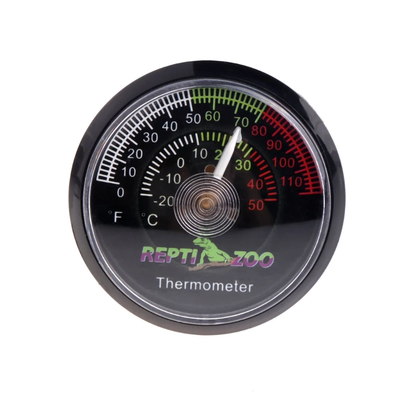 

Reptile Tortoise Thermometer Temperature Meter Analog Gauge Vivarium Rearing Box