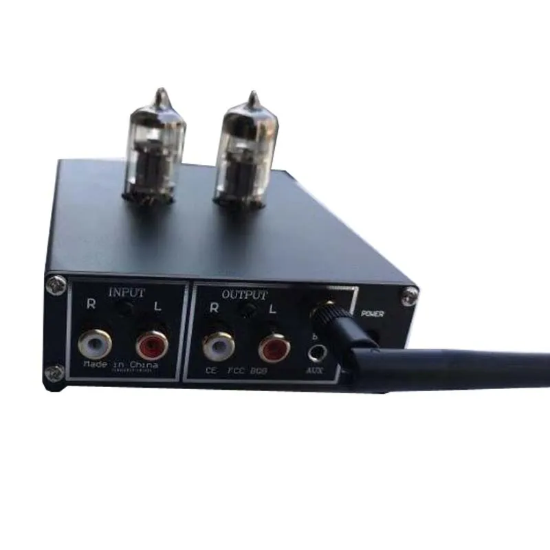QCC3003 Bluetooth 5,0 HiFi 2,0 Cnannels 6J3 ламповый предусилитель PCM5102 декодирующий усилитель для наушников ЦАП-предусилитель с питанием
