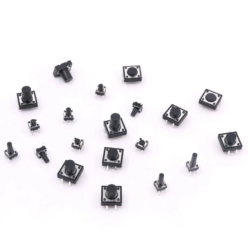 Momentary Push Button Switch 6 x 6mm 12 12mm Tactile Micro-Tactile Classification Kit-20 Value/4 | Компьютеры и офис