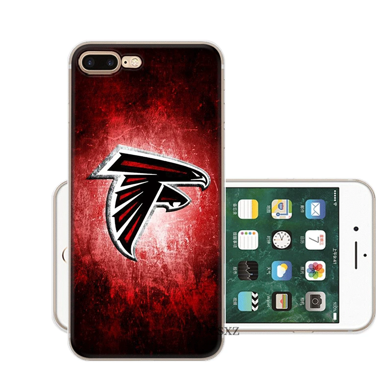 Чехол для мобильного телефона для iPhone 11 Pro X XR XS Max 5 5S SE 6 6S 7 8 Plus, Жесткий Чехол, Atlanta Falcons