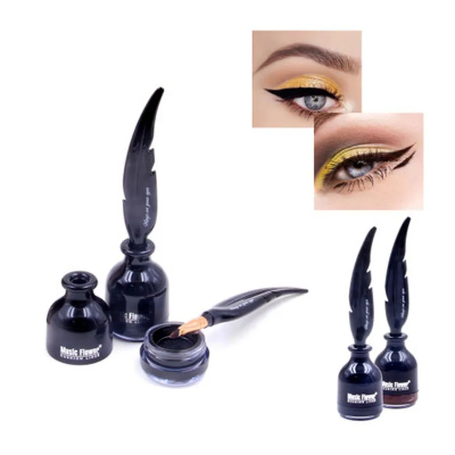 

Eyes MakeUp Cushion Eyeliner Waterproof Long Lasting Eye Liner Pencil Black Quick-Drying Eyelid Natural Eye Shadow Pencil Makeup