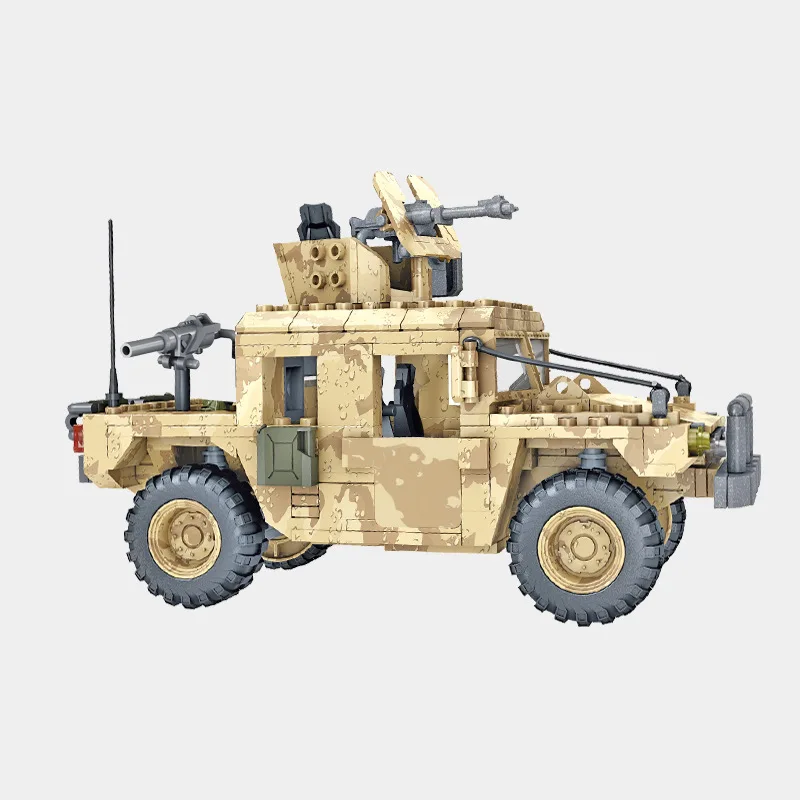Солдаты Второй мировой войны 2019 армированный автомобиль строительные блоки