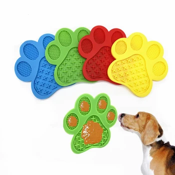 

Silicone Pet Licking Pad Dogs Bath Slow Food Feeder Lick Pads With Suction Cups For Dog Bathing Grooming Cute Pets Bath Products