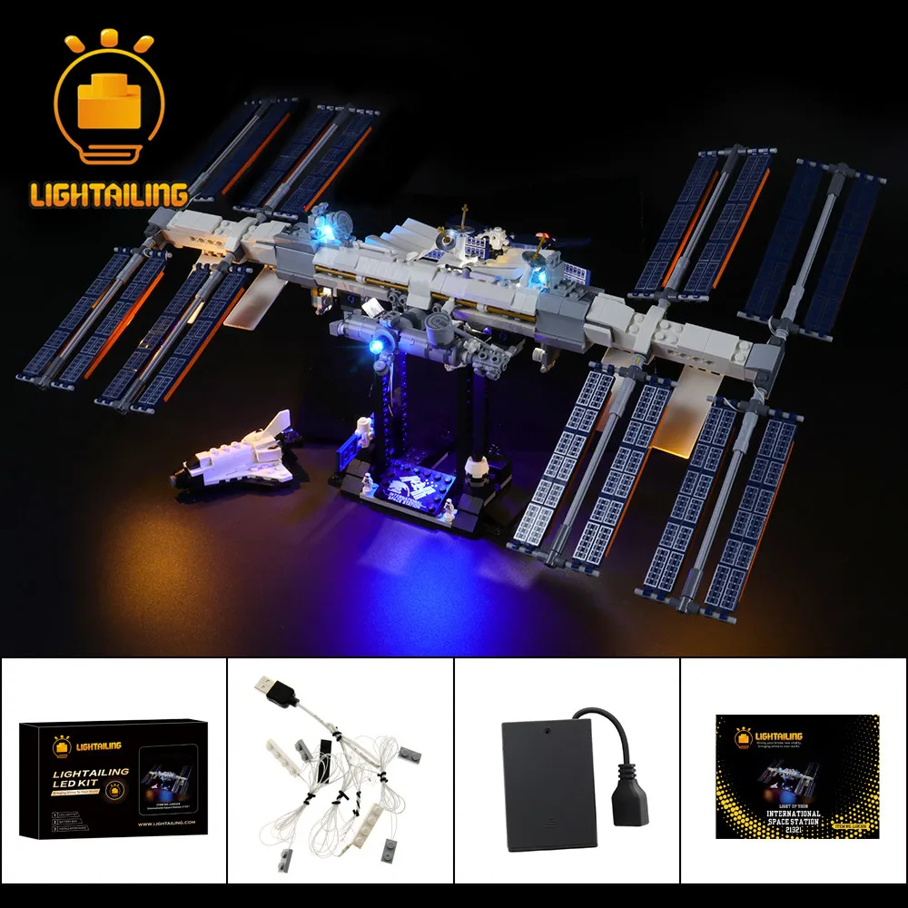 

LIGHTAILING LED Light Kit For 21321 Ideas Series International Space Station Toys Building Blocks Lighting Set