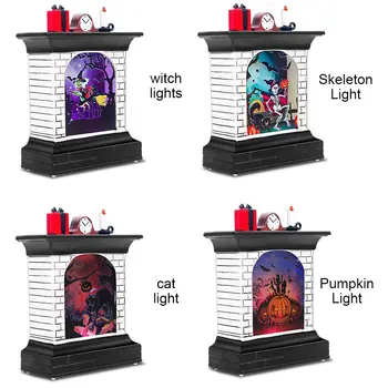 

Romantic Festival Electronic Flickering Pattern Creative Propose Best Gift Party Lamp Pumpkin Lantern Home Battery