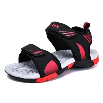 

2020 New Summer Kids Sandals Outdoor Boys Girls Opened Toe Walking Sneakers Blue Green Children Sandals Leisure Beach Shoes
