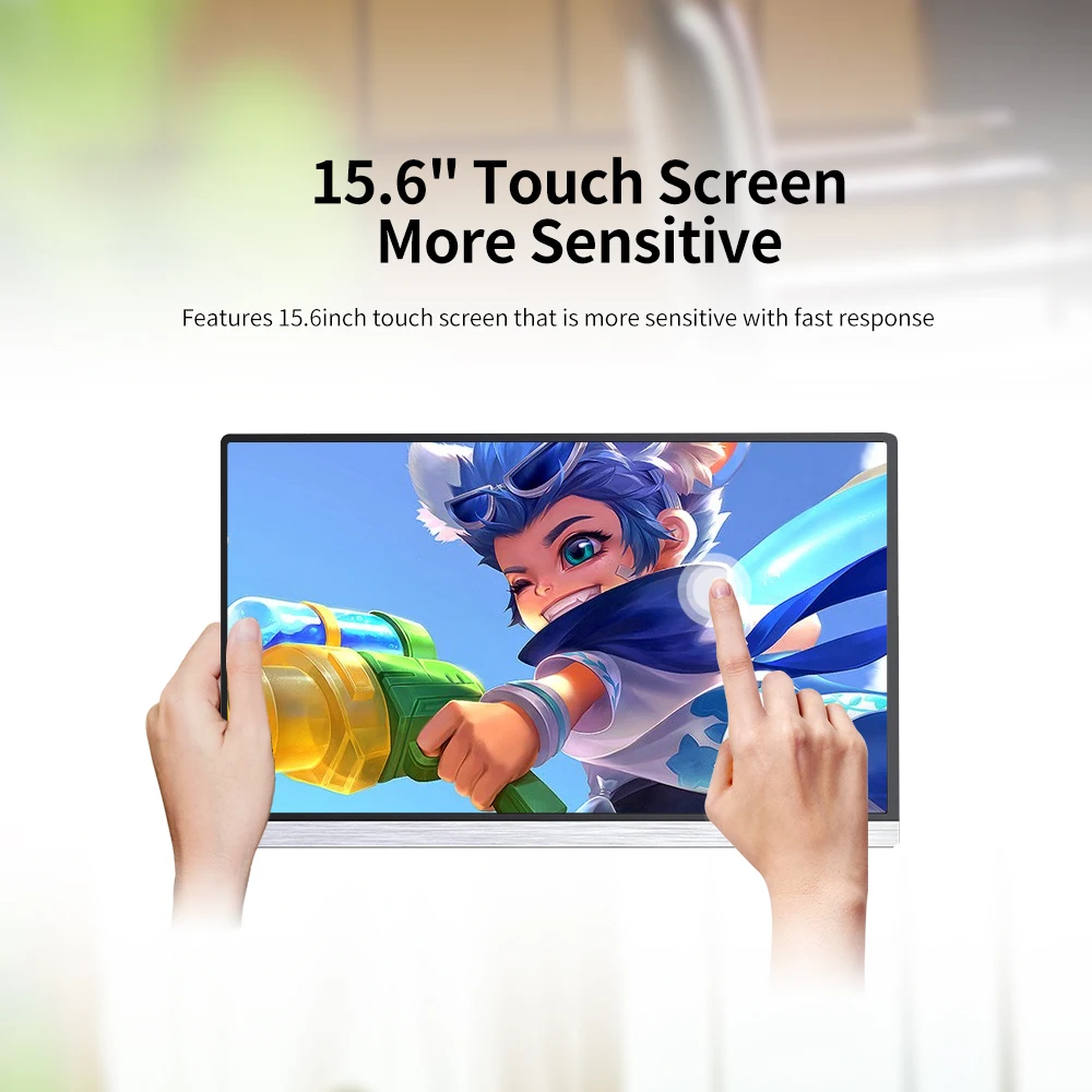 Портативный 15 6 дюймов 4K ЖК дисплей Экран 47% NTSC 16 7 миллионов Цвета игровые