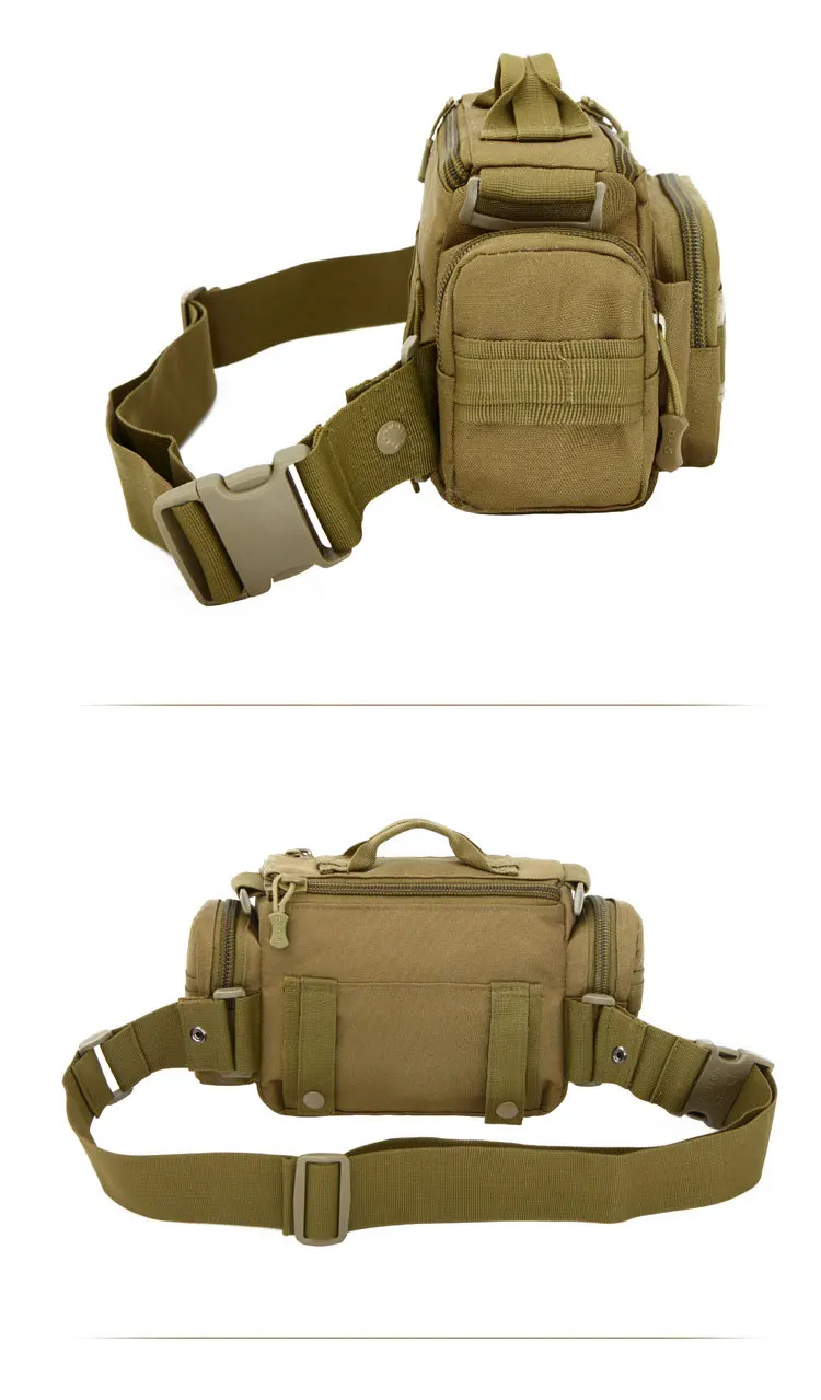 Военная поясная Сумка водонепроницаемая Molle армейская тактическая поясная сумка для спорта на открытом воздухе для бега кемпинга альпинизма походные сумки камуфляж