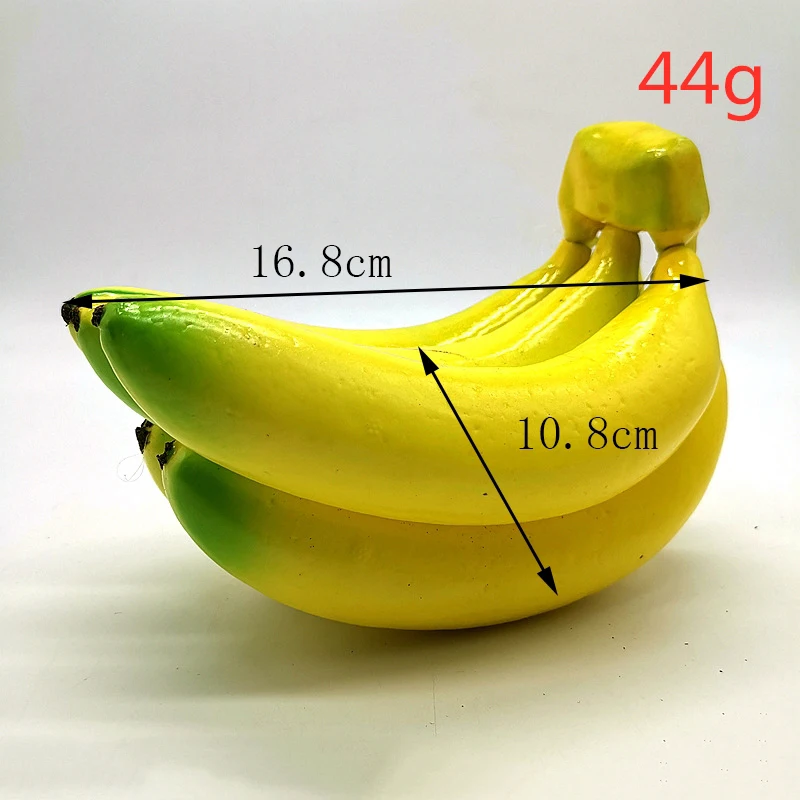 Имитация банана искусственная модель фотография Реквизит банан струна поддельные фрукты Раннее детство образование Реквизит фотография