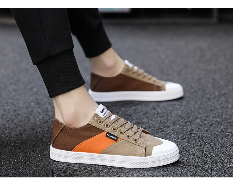 Men Canvas Rainbow Rubber Shoes Red Bottom Shoes Vulcanized Footwear Summer Breathable Flats Designer Sneakers