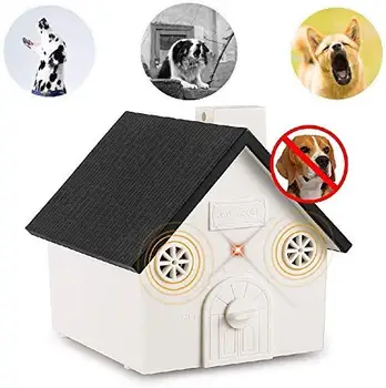 

Ultrasonic Bark Control Devices, Anti Barking Device Outdoor Bark Box with Adjustable Level Safe for Small Medium Large Dogs