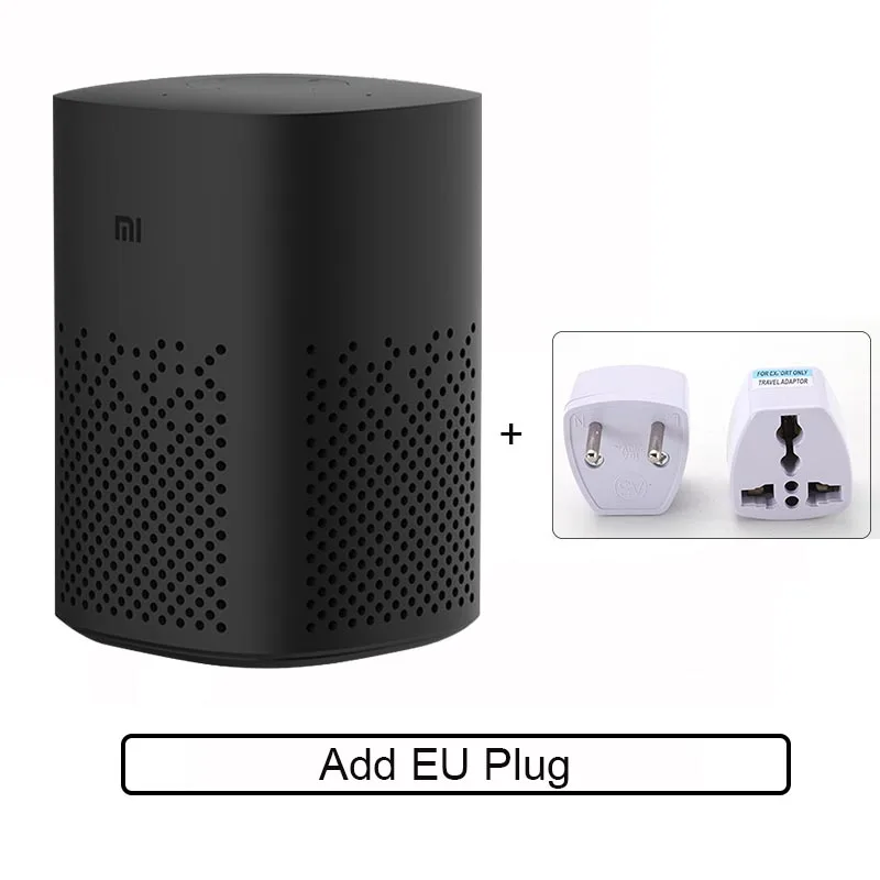 Xiaomi Xiaoai Bluetooth динамик универсальный пульт дистанционного управления версия 4,1 Голосовое управление музыкальный плеер для Android динамик для iphone - Цвет: Add  EU Plug