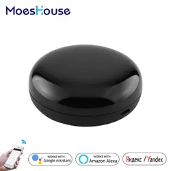 Smart IR Remote Control Infrared Universal Smart Life APP Control One for All Control TV DVD AUD Works with Alexa Google Home