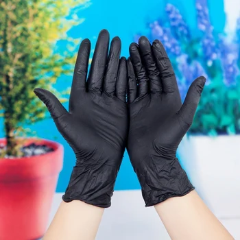 

100Pcs L/M/S Size Tattoo Gloves Disposable Waterproof Non-Toxic Tattoo Rubber Cleaning Food Gloves Finger Protector Accessories