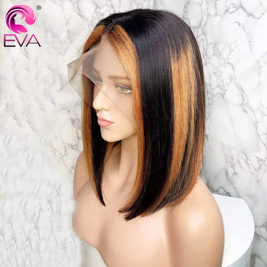 Эва (этиленвинилацетат) волосы с эффектом деграде (переход от Выделите Синтетические волосы на кружеве человеческие волосы парики