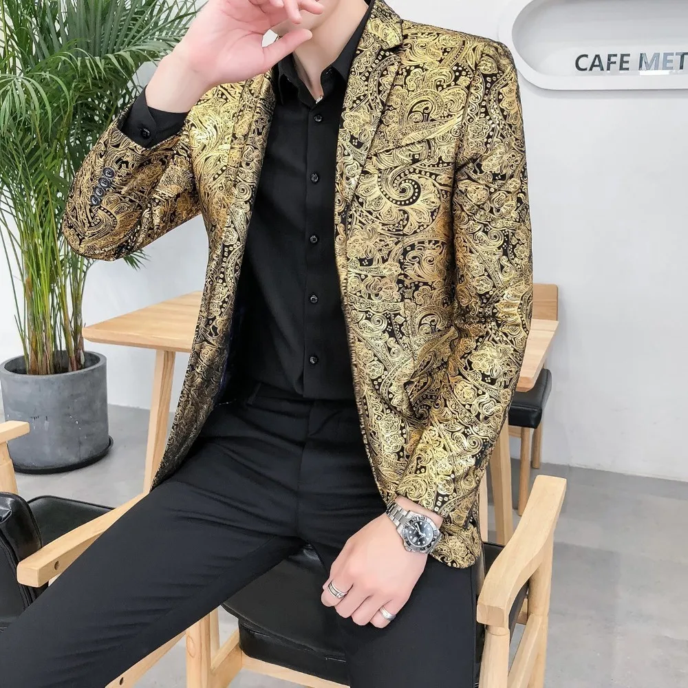 Блейзер Slim Fit, Мужской Блейзер, повседневный Блейзер Mannen, блейзер для ночного клуба, Мужской Блейзер Jas