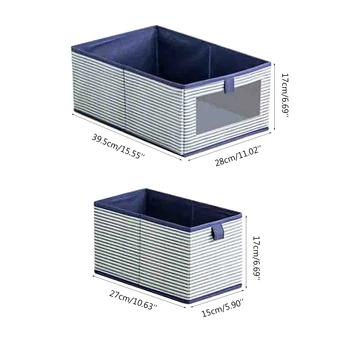 

Non-Woven Folding Storage Box for Nursery Underwear Clothes Shirt Toy Organizer P0RE