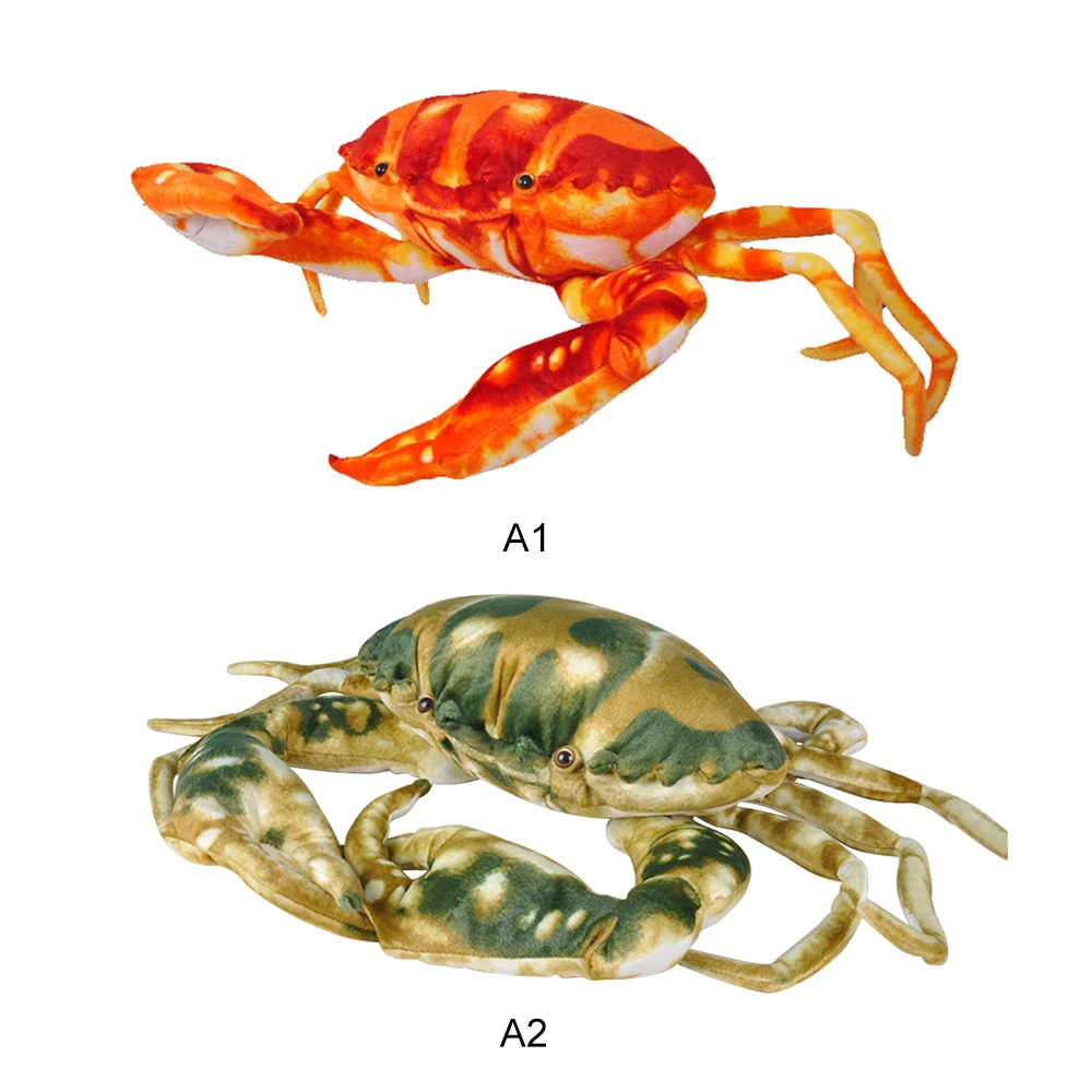 Плюшевый Краб игрушка-подушка кукла игрушечные океанские существа плюшевая подушка "Краб" кукла милые мягкие морские животные Игрушки для маленьких детей подарки на день рождения