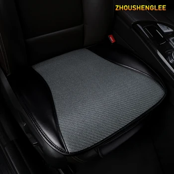

ZHOUSHENGLEE ice silk Car seat covers For Land Rover Discovery 3/4 freelander 2 Sport Range Sport Evoque Car pad Seat cushion