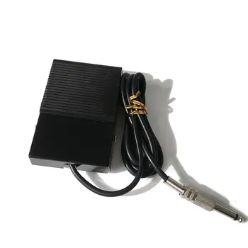 

Professional Tattoo Equipment Creative Tattoo Foot Pedal Mini Portable Square Foot Switch with Cable Tattoo Supply