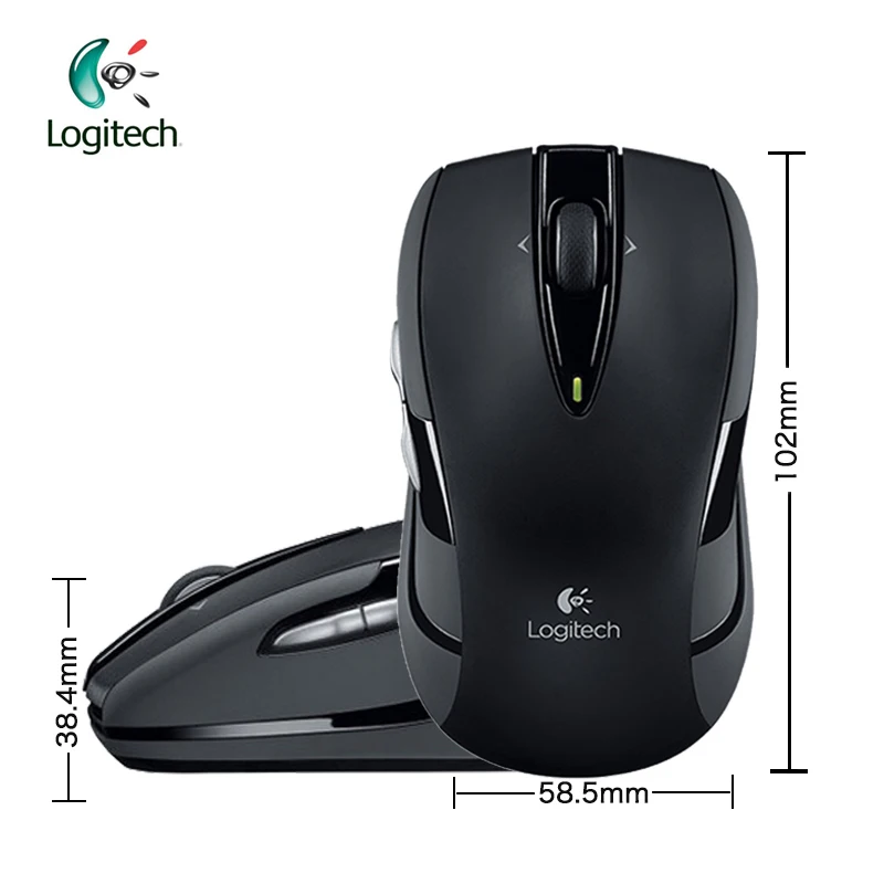 Беспроводная мышь logitech mouse M546, черная, красная, серебристая, синяя, с 95,5g, для ПК, игры, пульт, поддержка, официальная проверка, 90, Новинка