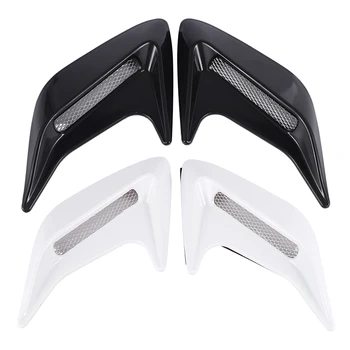 

2Pcs Car Auto Side Vent Air Flow Mudguard Intake Sticker Universal