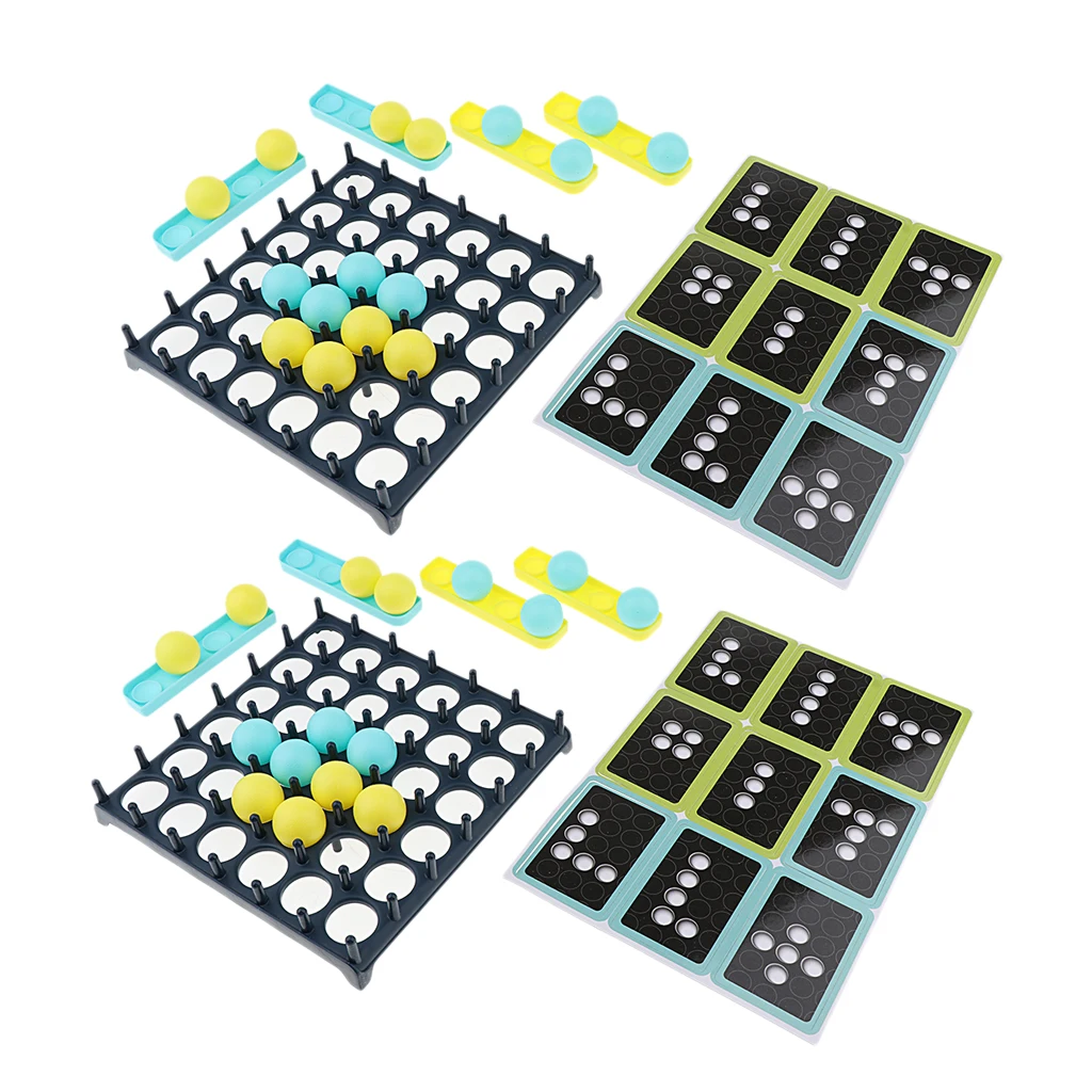 2 X Bounce Off Rock N Rollz Skill Coordination Board Game Party Toy For Kids