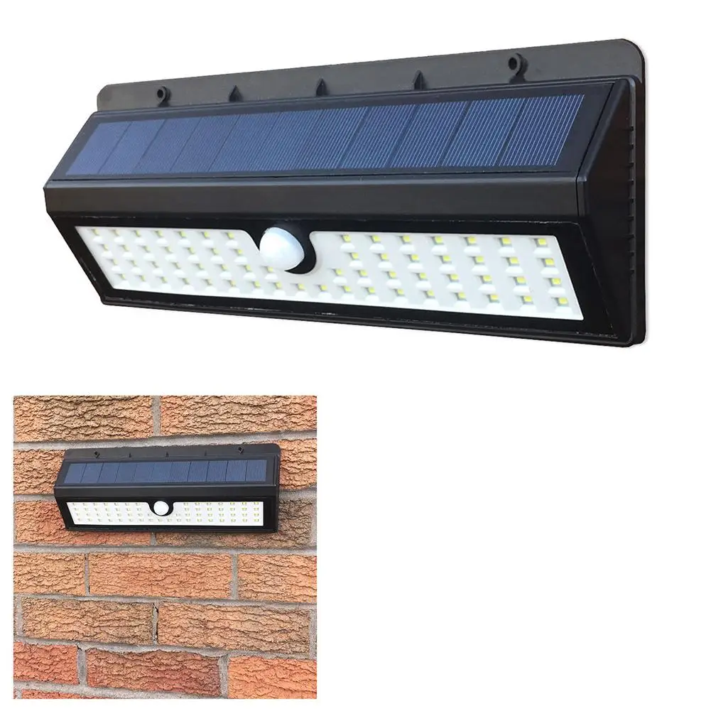 

62 LED Solar Power Sensor Lamp Outdoor Waterproof Infrared Induction Light