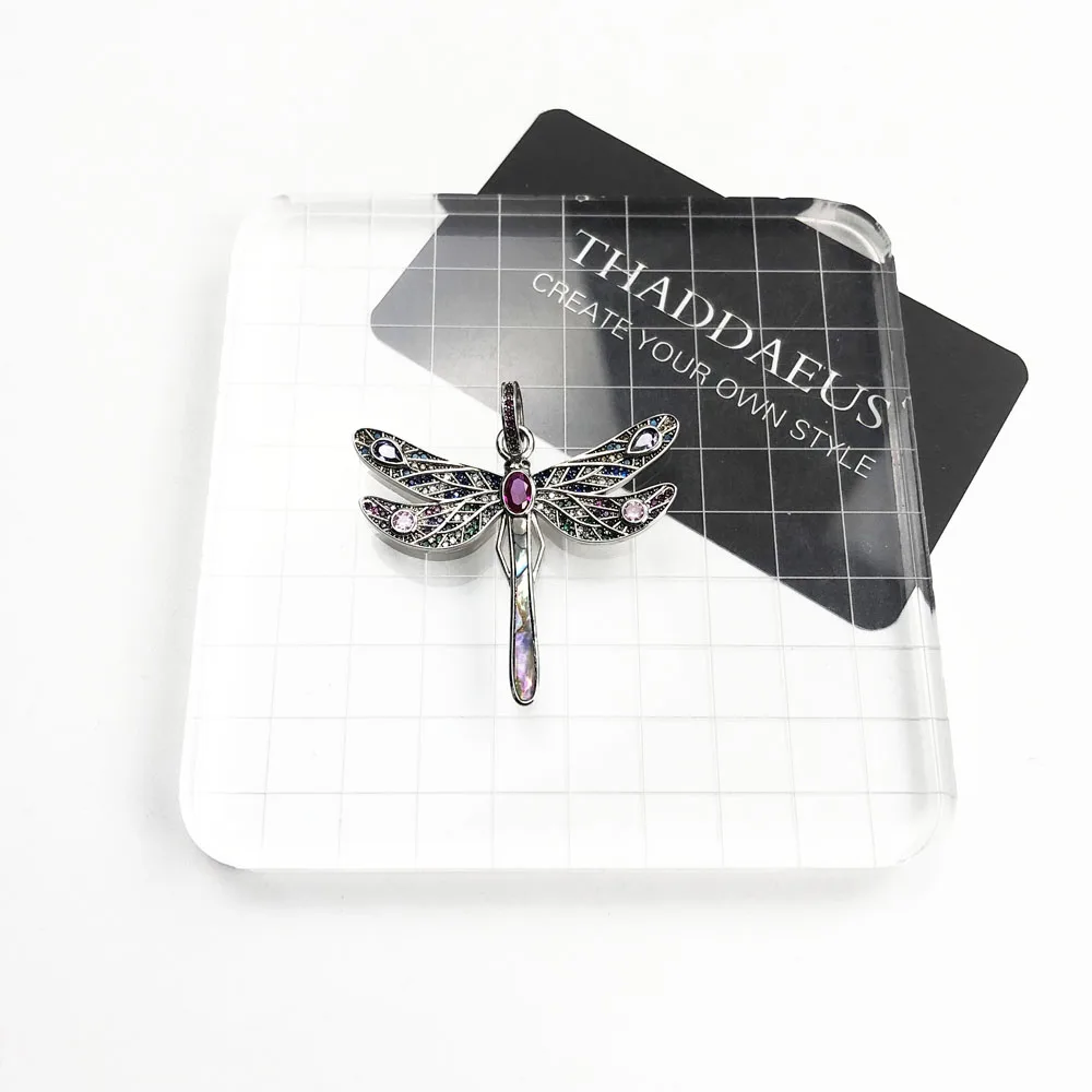 Pendant Necklace Dragonfly Butterfly Hummingbird Wings Heart Snake Tree Tooth Bus Knot Snow Spring Jewelry Bohemia Gift Women Men
