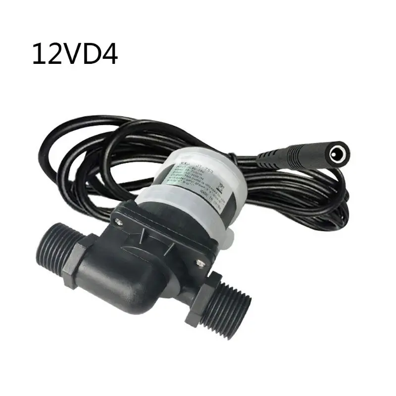 12VD4 JT-750D микро погружной водяной насос высокого давления AC/DC 12 V/24 V D4/D5 для водонагревателя на солнечной батарее - Цвет: 12VD4