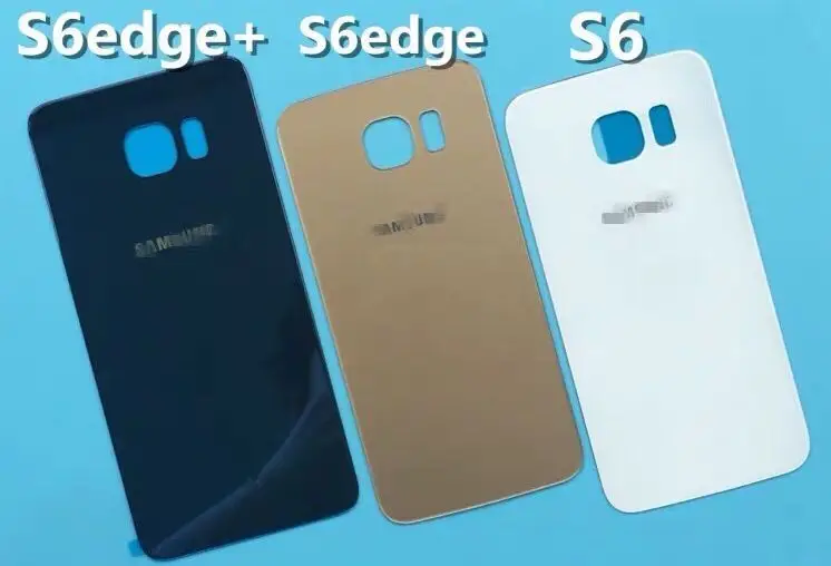 Чехол для аккумулятора S6 для samsung Galaxy S6 G920, задняя крышка G925 G928 S6 Edge S6+ S6Edge Plus, Задняя стеклянная крышка корпуса