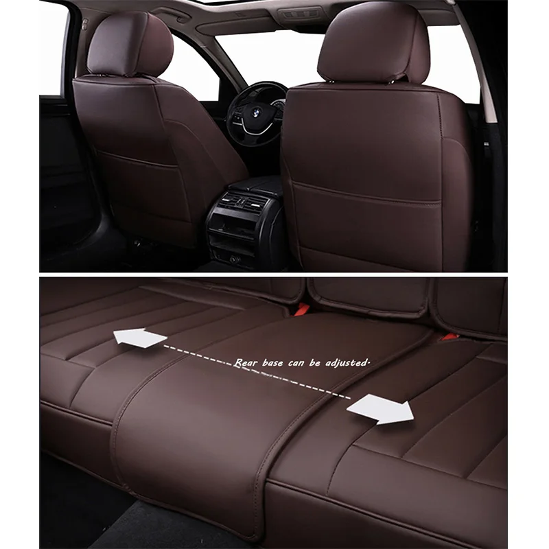  Custom Leather Car Seat Cover For Toyota auris c-hr gt86 harrier hilux mark 2 premio Car Seat Prote