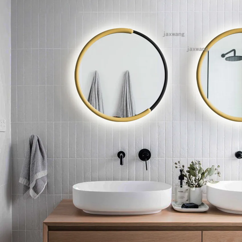 

Modern LED Iron Wall Lamps JW Nordic Mirror Lights Romantic Home Lighting Bathroom Postmodern Personality Sconce Light Fixture