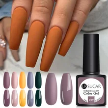 Ur Sugar матовый Гель-лак для ногтей УФ светодиодный Гель-лак для дизайна пальцев замачиваемый Гель-лак долговечный Гель-лак для ногтей инструменты для маникюра