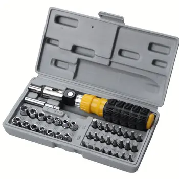 

Multifunctional Screwdriver Set Robust And High Execution Hardened Hard Steel Tool Is Flexible Silver 1 Set
