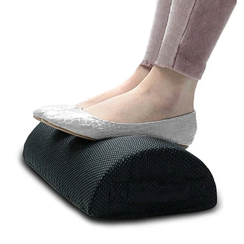 

Comfort Foot Rest Pillow Cushion Memory Foam Under Office Desk Half Cylinder Home Foot Relax Pain Relief Relaxing Cushion Pad