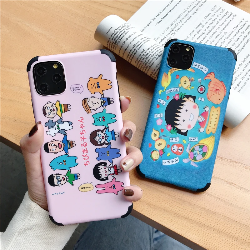 

Japan Cartoon anime Animation Phone Cover Case For Iphone X 11 pro Xs Max Xr 10 8 7 6 6s Plus Luxury Soft Couple Coque Fundas