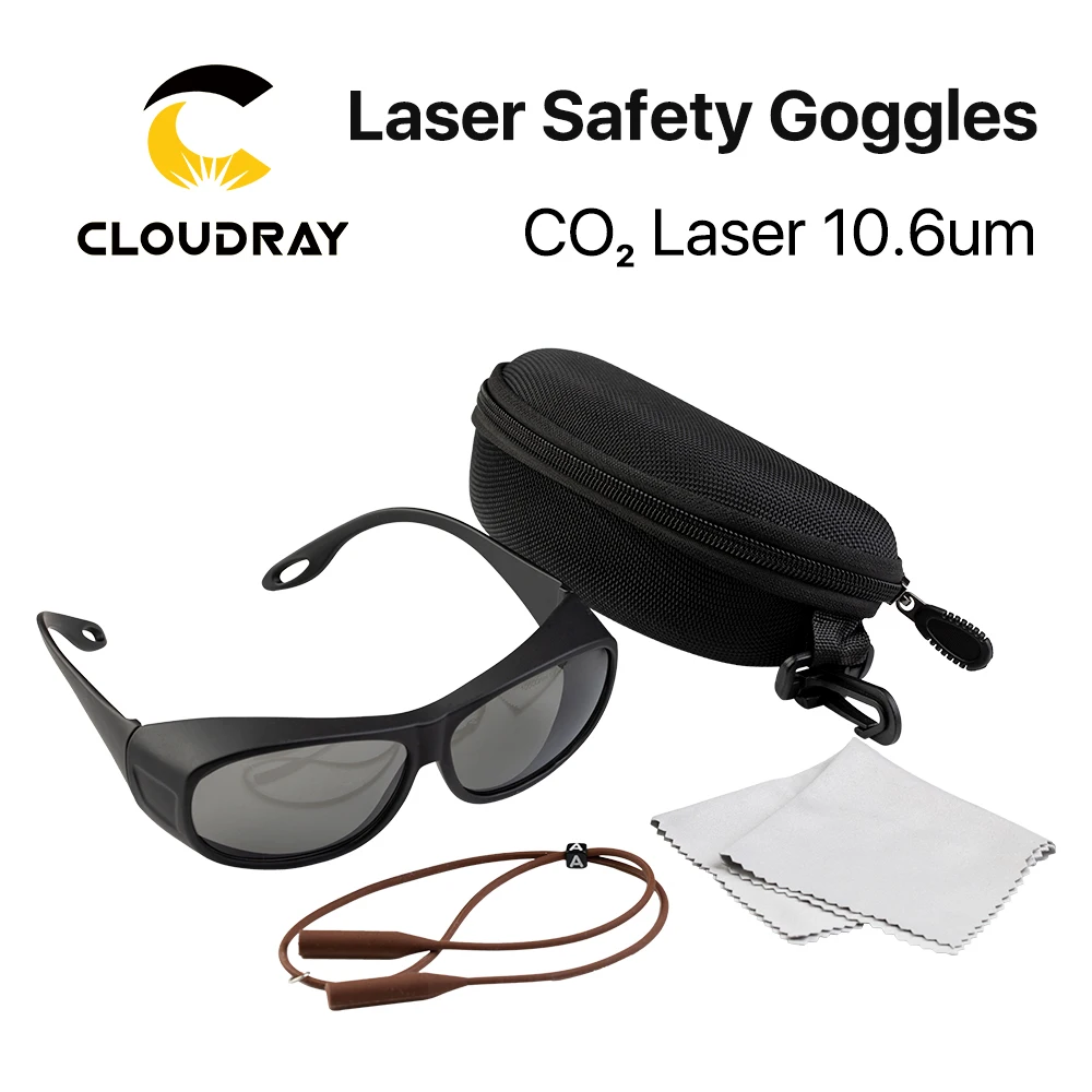 Cloudray 10600nm Style C лазерные защитные очки OD4 + CE для CO2 лазерная резка гравировальный